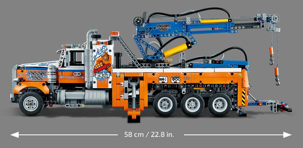 Lego®technic 42128 - le camion de remorquage lourd