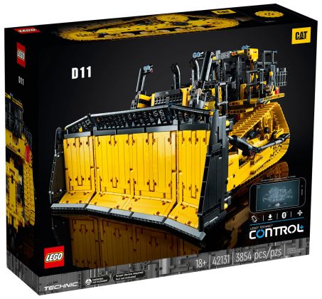 LEGO Technic 42131 Bulldozer D11 Cat télécommandé