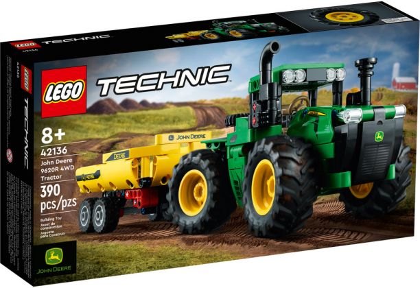 LEGO Technic 42136 Tracteur John Deere 9620R 4WD