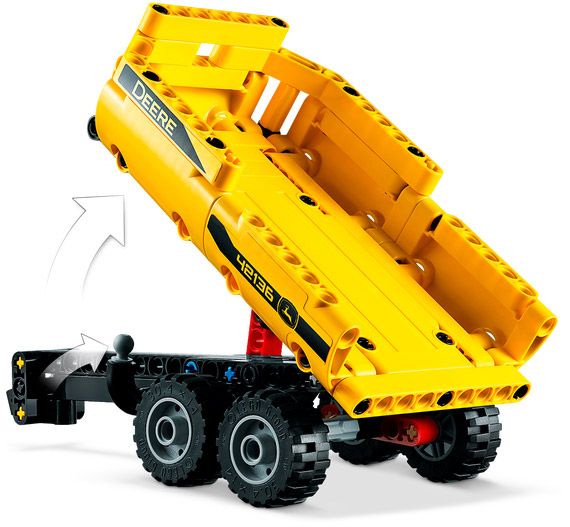 LEGO Technic 42136 pas cher, Tracteur John Deere 9620R 4WD