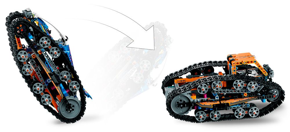 LEGO Technic 42140 pas cher, Le véhicule transformable télécommandé