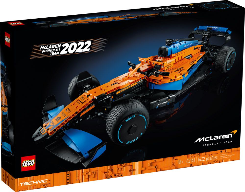 LEGO Technic 42141 pas cher, La voiture de course McLaren Formula 1