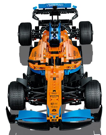 LEGO Technic 42141 pas cher, La voiture de course McLaren Formula 1