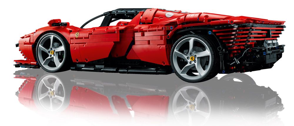 LEGO Technic 42143 Ferrari Daytona SP3, Voiture Modélisme, Maquette a  Construire, Adultes - ADMI