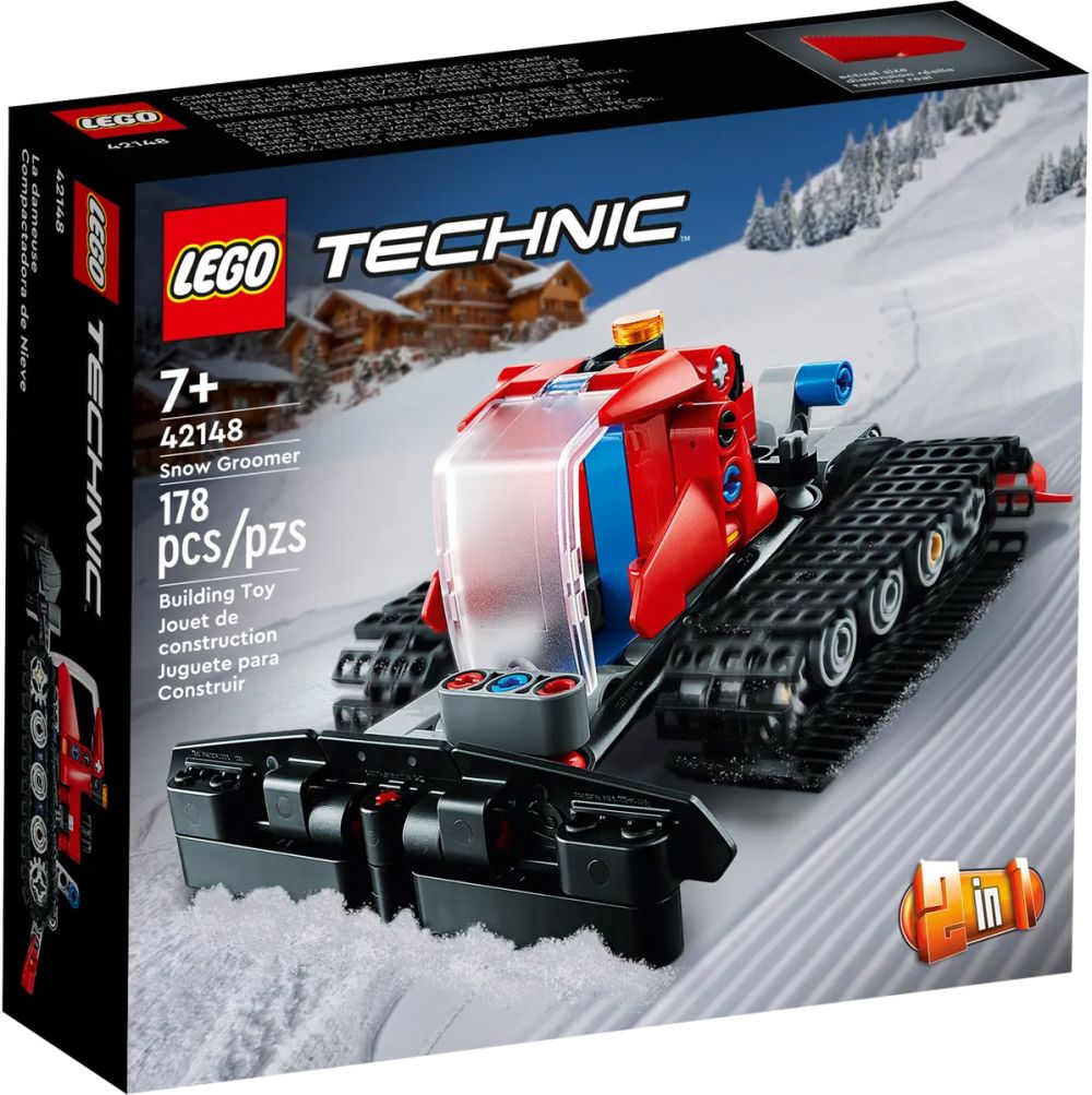 LEGO Technic 42148 pas cher, La dameuse