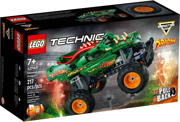 LEGO Technic 42149 Monster Jam Dragon