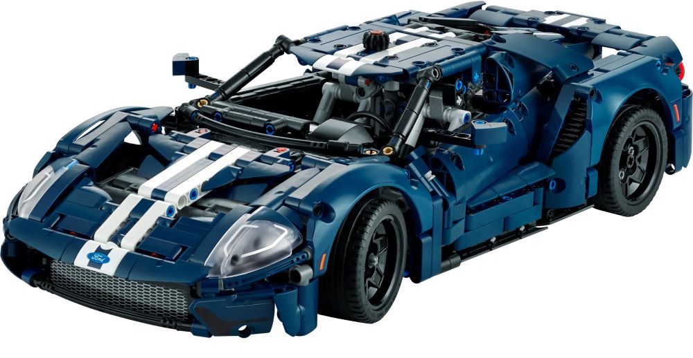 LEGO 42154 Technic Ford GT 2022, Maquette de Voiture pour Adultes à  Construire & 76918 Speed Champions McLaren Solus GT et McLaren F1 LM, Jouet  de Contruction Voiture de Course, Kit de