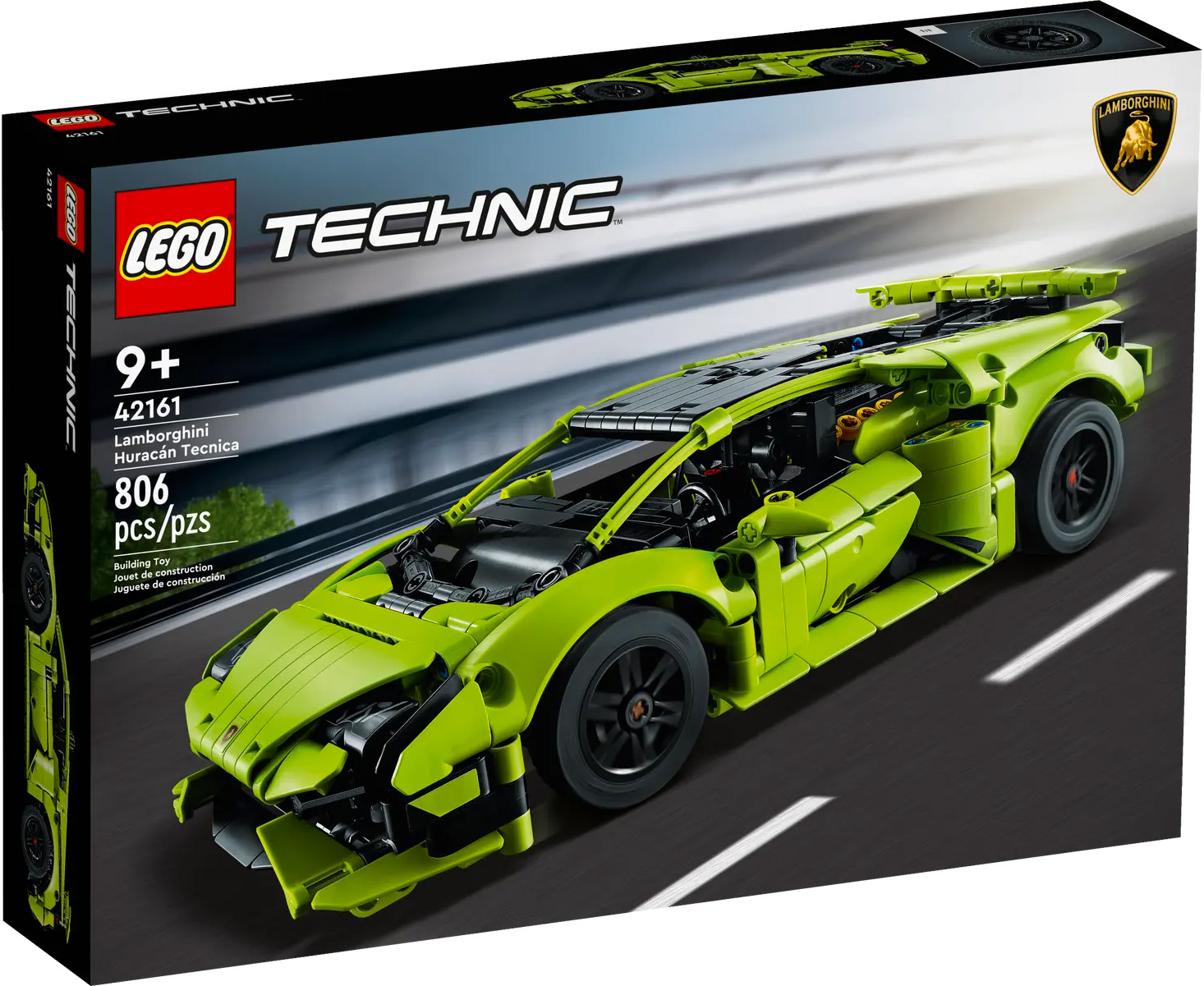 LEGO Technic 42161 pas cher, Lamborghini Huracán Tecnica