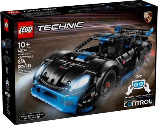 LEGO Technic 42176 Voiture de course Porsche GT4 e-Performance