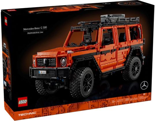 LEGO Technic 42177 Mercedes-Benz G 500 PROFESSIONAL Line
