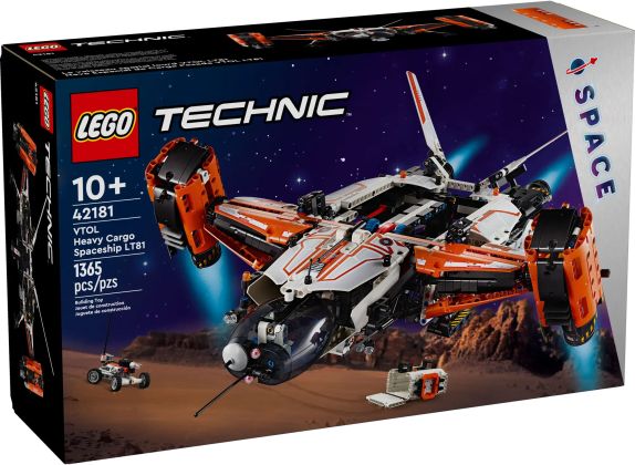 LEGO Technic 42181 Le vaisseau spatial cargo VTOL LT81