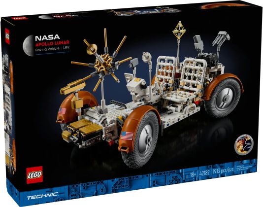 LEGO Technic 42182 Véhicule d’exploration lunaire NASA Apollo - LRV