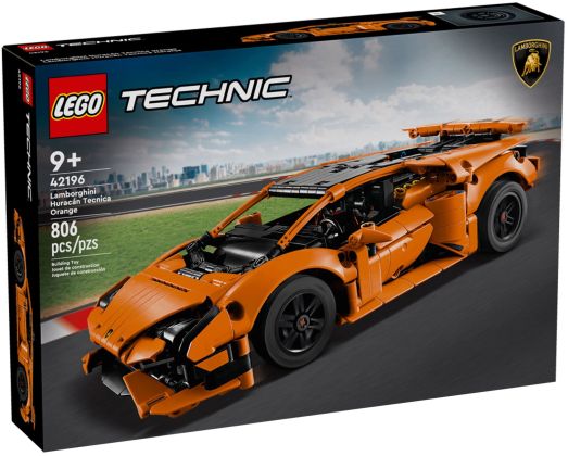 LEGO Technic 42196 Lamborghini Huracán Tecnica Orange