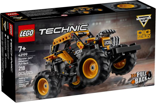 LEGO Technic 42199 Monster Jam DIGatron à rétrofriction