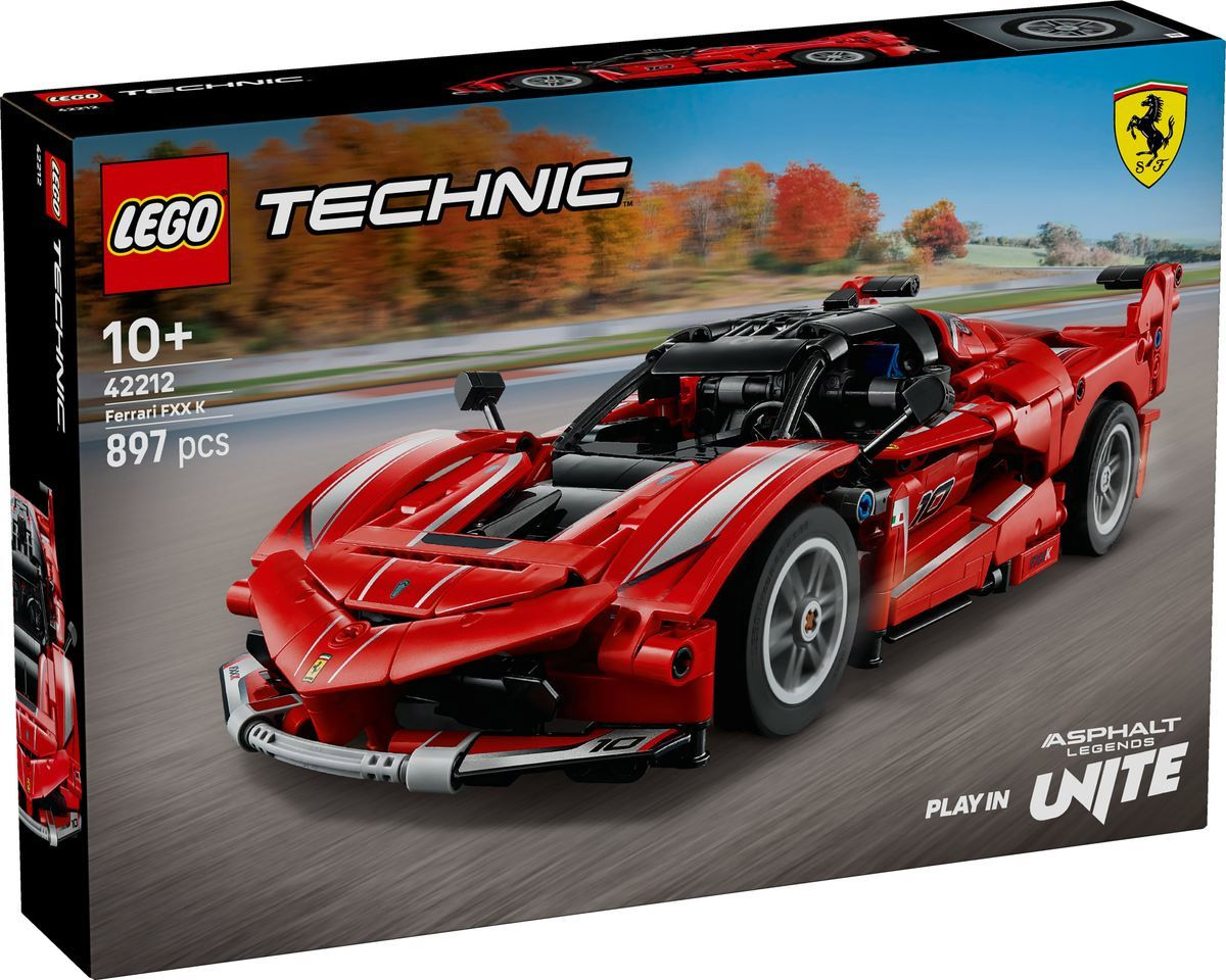 LEGO Technic 42212 pas cher, Ferrari FXX K
