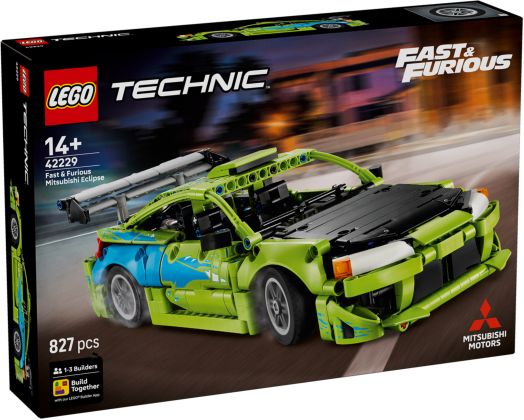LEGO Technic 42229 Voiture Mitsubishi Eclipse de Fast and Furious