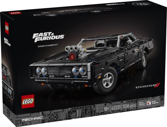 LEGO Technic 42231 Fast & Furious Dodge Charger R/T