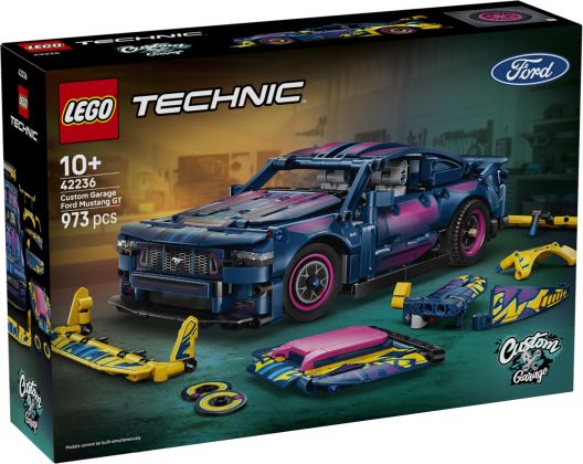 LEGO Technic 42236 Voiture Ford Mustang GT à personnaliser
