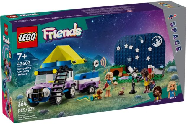 LEGO Friends 42603 Le camping-car d’observation des étoiles