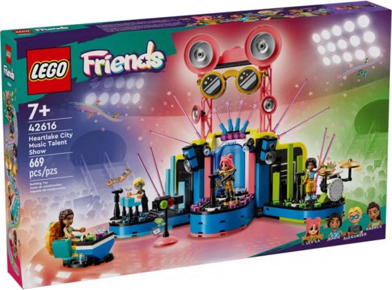 LEGO Friends 42616 Le spectacle musical de Heartlake City