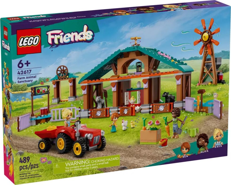 LEGO Friends 42617 pas cher, Le refuge des animaux de la ferme