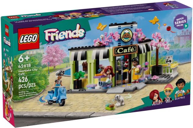 LEGO Friends 42618 Le café de Heartlake City