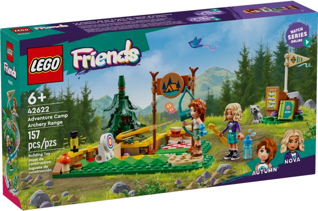 LEGO Friends 42622 Le stand de tir à l'arc de la base de loisirs
