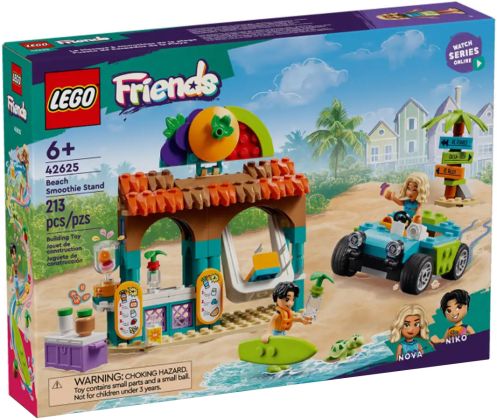 LEGO Friends 42625 Le bar à smoothies de la plage