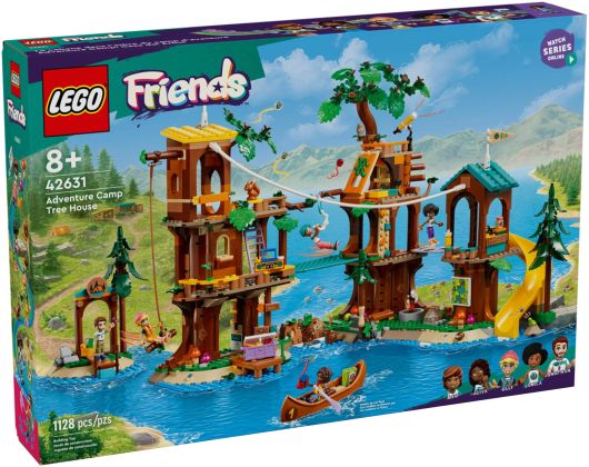 LEGO Friends 42631 La cabane dans l’arbre de la base de loisirs