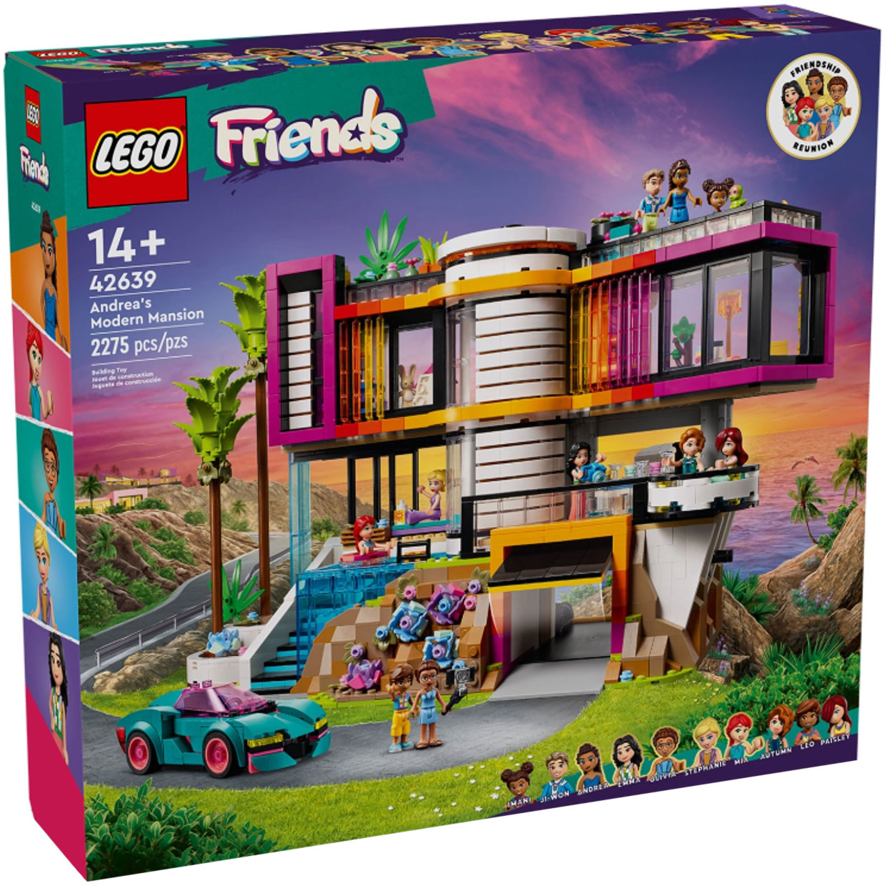 LEGO Friends 42639 pas cher La villa moderne d Andrea
