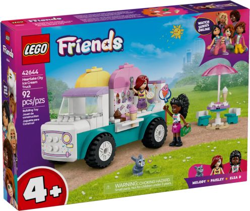 LEGO Friends 42644 Le camion de glaces de Heartlake City