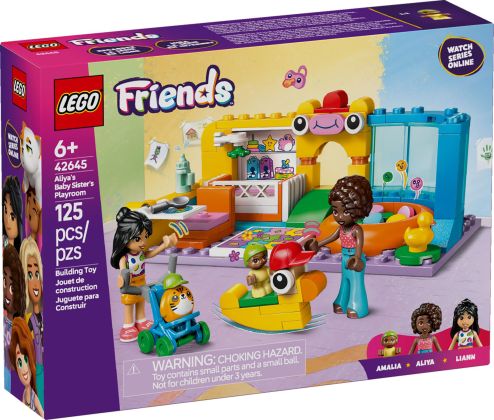 LEGO Friends 42645 La salle de jeux de la petite sœur d’Aliya