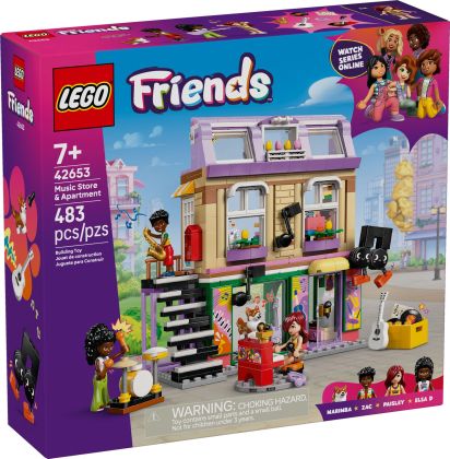 LEGO Friends 42653 Music Shop & Apartment