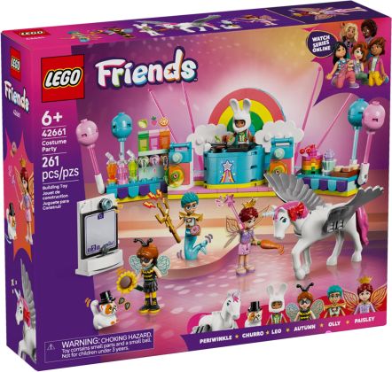 LEGO Friends 42661 Soirée déguisée avec une licorne et une fée
