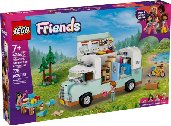 LEGO Friends 42663 Camping-car de l’amitié