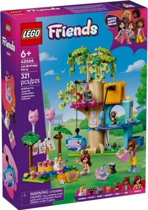 LEGO Friends 42666 La fête d’anniversaire et l’arbre à chats