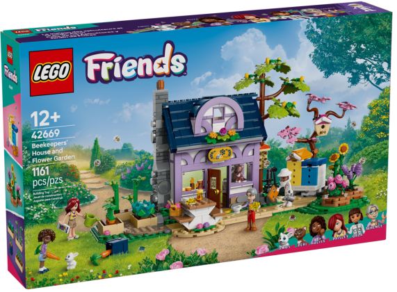 LEGO Friends 42669 La maison des apiculteurs et le jardin fleuri