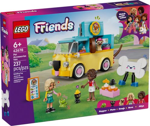 LEGO Friends 42678 Le van d’accessoires pour animaux