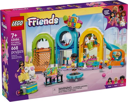 LEGO Friends 42686 L’aire de jeux d'intérieur