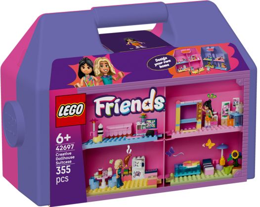 LEGO Friends 42697 La maison de poupée dans la valise créative