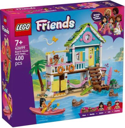 LEGO Friends 42699 Beach House with Seals