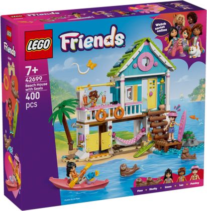 LEGO Friends 42699 La maison sur la plage et les phoques