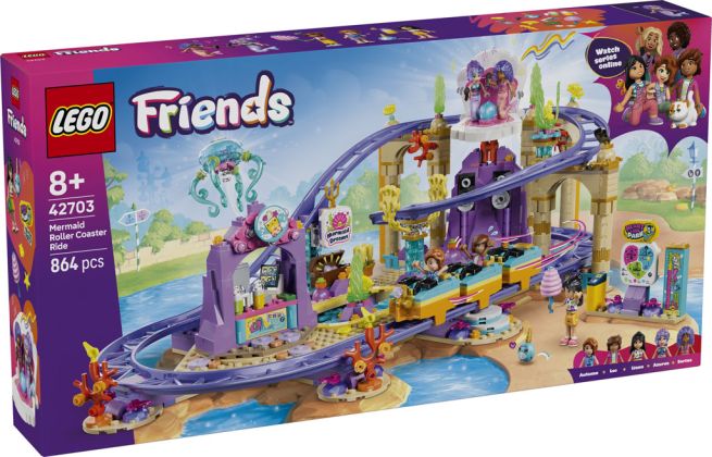 LEGO Friends 42703 Mermaid Roller Coaster Ride