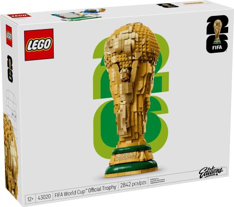 LEGO Editions 43020 Trophée officiel de la Coupe du monde de la FIFA