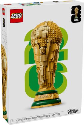 LEGO Editions 43020 Trophée officiel de la Coupe du monde de la FIFA