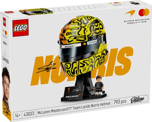 LEGO Editions 43023 McLaren Mastercard F1 Team Casque de Lando Norris