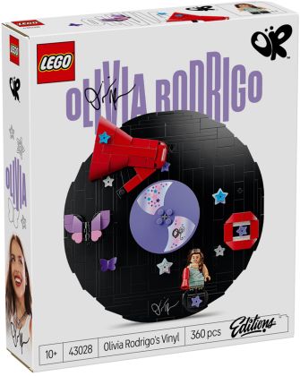LEGO Editions 43028 Le vinyle d'Olivia Rodrigo