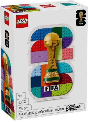 LEGO Editions 43032 Emblème officiel de la FIFA World Cup 2026