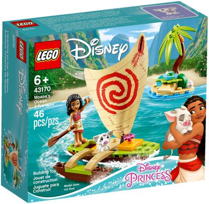 LEGO Disney 43170 L'aventure en mer de Vaiana