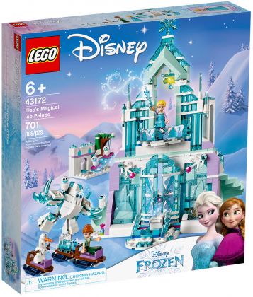 LEGO Disney 43172 Le palais des glaces magique d'Elsa